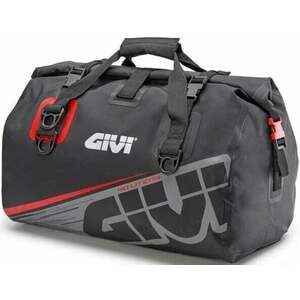 Givi EA115GR Waterproof Cylinder Seat Bag 40L Grey Red Taška vyobraziť