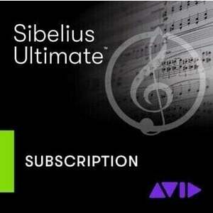 AVID Sibelius 1Y Subscription (Digitálny produkt) vyobraziť