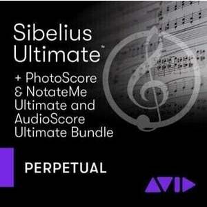 AVID Sibelius Ultimate Perpetual AudioScore PhotoScore NotateMe (Digitálny produkt) vyobraziť