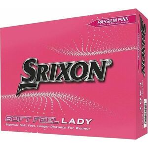 Srixon Soft Feel Lady 8 Golf Balls Passion Pink vyobraziť