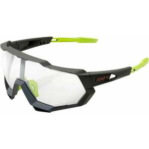 100% Speedtrap Soft Tact Cool Grey/Photochromic Lens Cyklistické okuliare vyobraziť