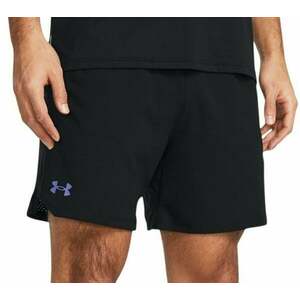 Under Armour Men's UA Vanish Woven 6" Shorts Black/Starlight S Fitness nohavice vyobraziť