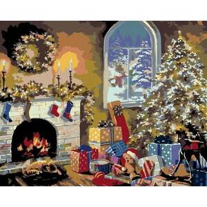 Zuty Krb a vianočný stromček s darčekmi vyobraziť