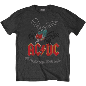 AC/DC Tričko Fly On The Wall Tour Unisex Charcoal S vyobraziť
