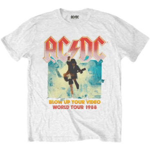 AC/DC Tričko Blow Up Your Video White S vyobraziť