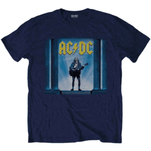 AC/DC Tričko Who Made Who Unisex Navy S vyobraziť
