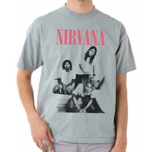 Nirvana Tričko Bathroom Photo Unisex Grey 2XL vyobraziť
