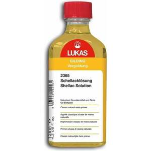 Lukas Gilding and Restoration Medium Glass Bottle Shellac Solution 125 ml vyobraziť