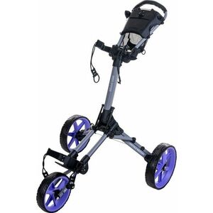Fastfold Square Grey/Purple Manuálny golfový vozík vyobraziť