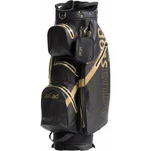 Jucad Aquastop Plus Black/Gold Cart Bag vyobraziť