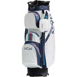 Jucad Aquastop Plus Blue/White/Red Racing Design Cart Bag vyobraziť