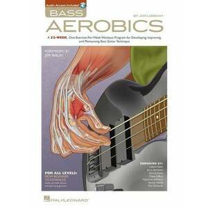 Hal Leonard Bass Aerobics Book with Audio Online Noty vyobraziť