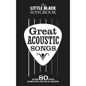The Little Black Songbook Great Acoustic Songs Noty vyobraziť