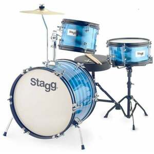 Stagg Tim Jr 3/16B Blue Detská bicia súprava vyobraziť