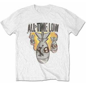 All Time Low Tričko Da Bomb White XL vyobraziť