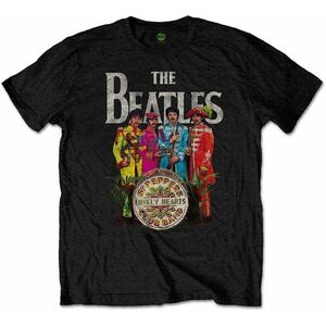 The Beatles Tričko Unisex Sgt Pepper (Retail Pack) Black M vyobraziť