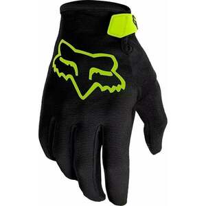 FOX Ranger Gloves Black/Yellow XL Cyklistické rukavice vyobraziť