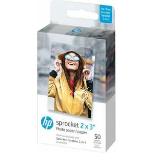 HP Zink Paper Sprocket Fotopapier vyobraziť