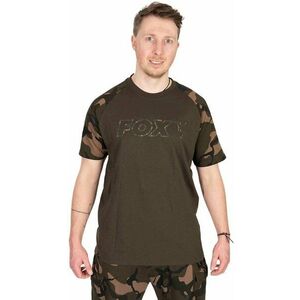 Fox Fishing Tričko Khaki/Camo Outline T-Shirt - 2XL vyobraziť