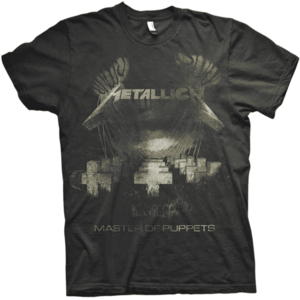 Metallica Tričko Master Of Puppets Distressed Black S vyobraziť