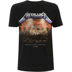 Metallica Tričko Stockholm '86 Black M vyobraziť