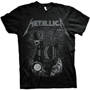 Metallica Tričko Hammett Ouija Guitar Black S vyobraziť