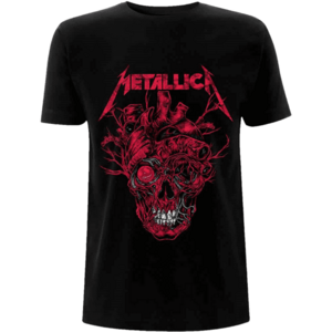 Metallica Tričko Heart Skull Black S vyobraziť