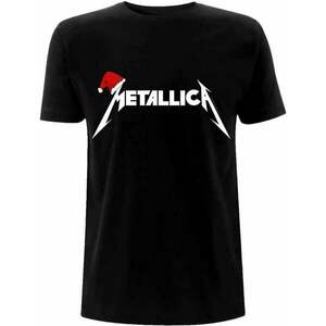 Metallica Tričko Santa Hat Logo Black S vyobraziť
