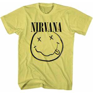 Nirvana Tričko Inverse Smiley Yellow S vyobraziť