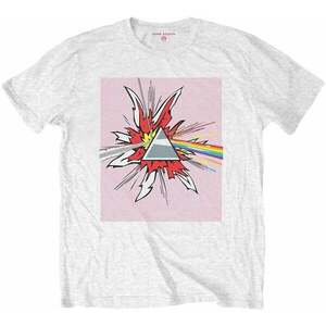 Pink Floyd Tričko Lichtenstein Prism White M vyobraziť