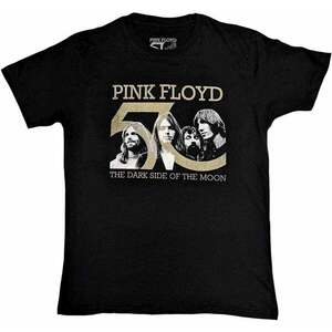 Pink Floyd Tričko Band Photo & 50th Logo Black L vyobraziť