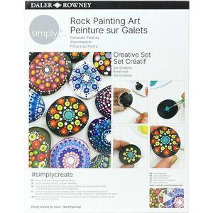Daler Rowney Simply Sada akrylových farieb Rock Painting 10 x 18 ml vyobraziť