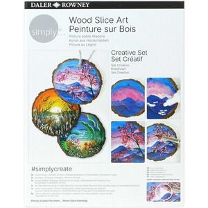 Daler Rowney Simply Sada akrylových farieb Wood Slice 8 x 12 ml vyobraziť