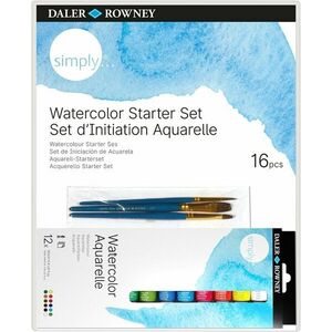 Daler Rowney Sada akvarelových farieb Simply 12 x 12 ml Starter Set vyobraziť