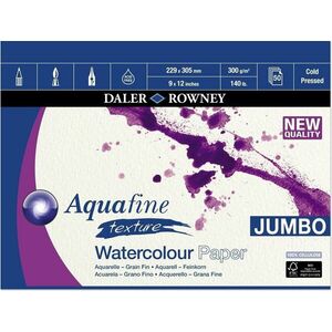 Daler Rowney Aquafine Texture Watercolour Paper Aquafine 22, 9 x 30, 5 cm 300 g Skicár vyobraziť