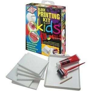 Essdee Block Printing Kit For Kids Sada na linoryt vyobraziť