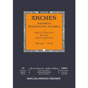 Arches Watercolour Rough Pad Natural White 42 x 7 cm 300 g Skicár vyobraziť