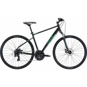Fuji Traverse 1.7 Satin Black/Green M-17" Trekingový / Krosový bicykel vyobraziť