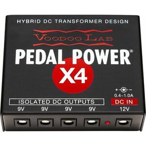 Voodoo Lab Pedal Power X4 Napájací adaptér vyobraziť