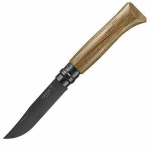 Opinel N°08 Oak Black Edition Turistický nôž vyobraziť