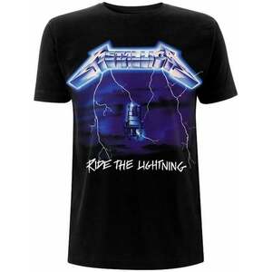 Metallica Tričko Ride The Lightning Čierna S vyobraziť