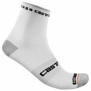 Castelli Rosso Corsa Pro 9 Sock White S/M Cyklo ponožky vyobraziť
