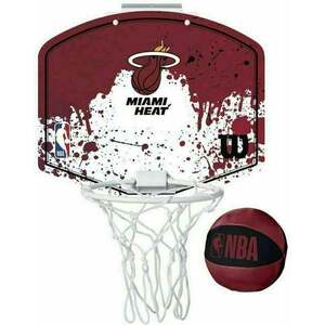 Wilson NBA Team Mini Hoop Miami Heat Basketbal vyobraziť