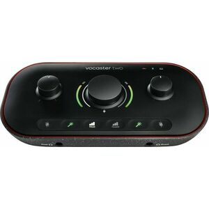 Focusrite Vocaster Two Black Podcastový mixpult vyobraziť