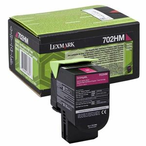 Lexmark originál toner 70C2HM0, magenta, 3000str., high capacity, return vyobraziť
