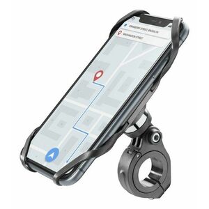 Univerzální držák Cellularline Bike Holder PRO pro mobilní telefony k upevnění na řídítka, černý vyobraziť