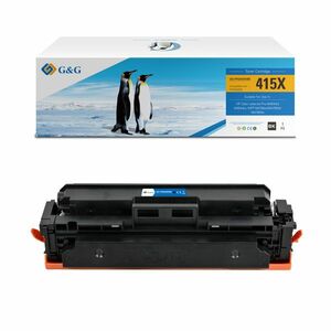 G&G kompatibil. toner s HP W2030X, NT-PH2030XBK, HP 415X, black, 7500str., high capacity vyobraziť