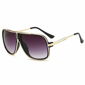 NEOGO Calvin 4 slnečné okuliare, Glossy Black Gold / Gray (GNE010C04) vyobraziť