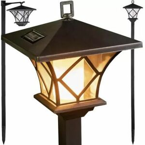 MG Garden Lamp solárna lampa, čierna vyobraziť