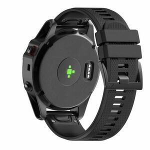 BStrap Silicone Acton remienok na Garmin Fenix 5s / 5s Plus, black (SGA003C03) vyobraziť